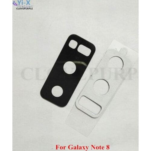 10PCS/Lot Rear Back Camera Glass Lens with Adhesive Sticker for Samsung Galaxy Note8 Note 8 N950