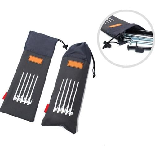 Hammer Wind Rope Tent Pegs Nail Storage Bag Outdoor Camping Wind Rope Tent Pegs Nail Storage Bag for Tent Outdoor equipment