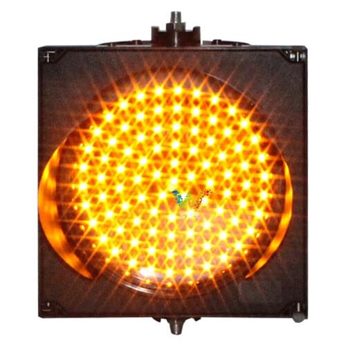 Super Bright 200mm Without Optical Lens Yellow LED Traffic Signal Light