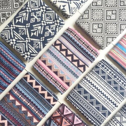 145cmx100cm Ethnic Style Cloth Cotton Linen Pillows Restaurants Bars Cafes Tablecloths Sofas Curtains Fabric DIY Apparel Sewing