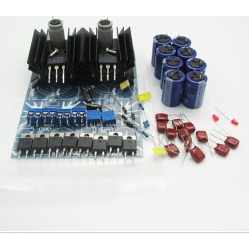 2018 LT1083CP LT1083 Upgrade LT1084-5 Low Noise 7.5A Dual Rail Regulated Power Supply DIY KIT Board