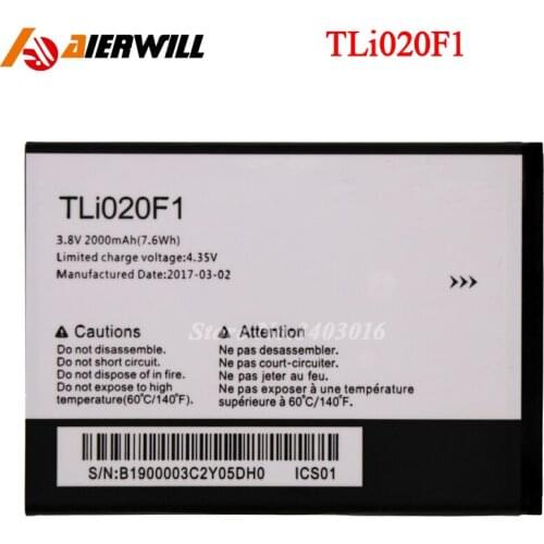 TLi020F1 Battery For Alcatel PIXI 4 5045D / Pop 2 5042D C7 7040 7040D For TCL J720 J720T J726T J726T 2000mAh