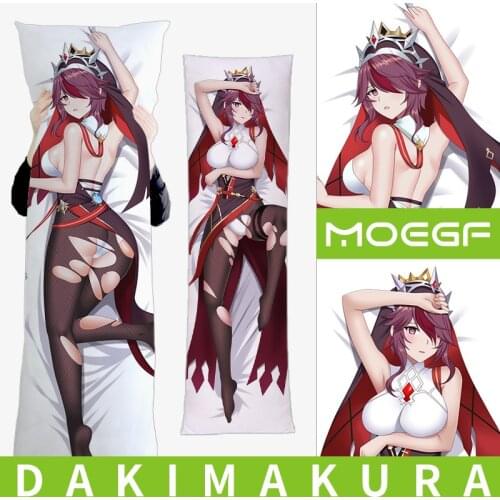 Anime JK Genshin Impact Rosaria Dakimakura Body Pillow Cover Case Hugging Pillow