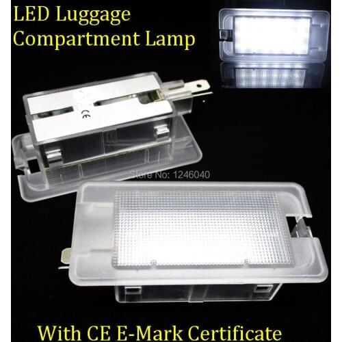 2PCS LED luggage compartment light trunk light for Kia Amanti Cadenza Premium Forte Forte Koup 10-13 Optima 08-14 Spectra Rio