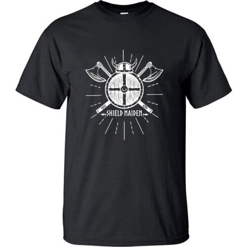 Odin Vikings Tshirt Men Valhalla T shirt 2019 Summer Tops Short Sleeve Valhalla Black T-Shirt Sons Of VikingShort Sleeve Mens