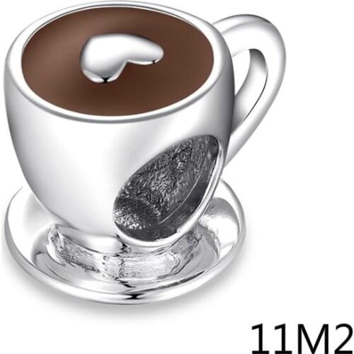 2021 May collections Silver All-seeing Eye & Heart Charms Metal Beads DIY Jewelry Making Berloques