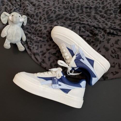 Summer Korean Version of The Wild Mesh Breathable Hollow White Shoes Female 2021 New Student Hong Kong Style Retro Casual Shoes