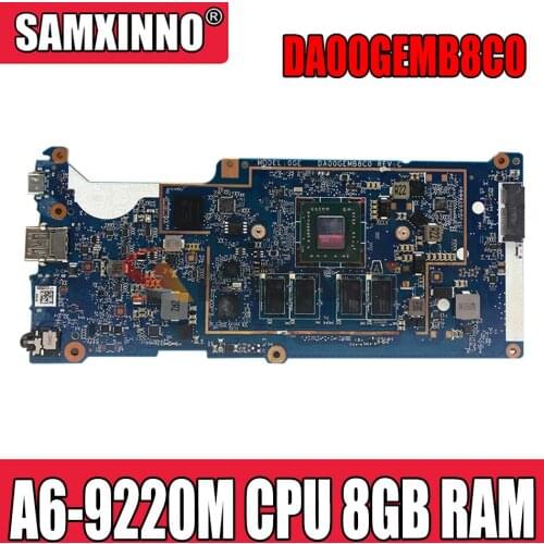 Akemy For HP DA00GEMB8C0 Laptop motherboard mainboard W/ A6-9220M CPU + 8GB RAM
