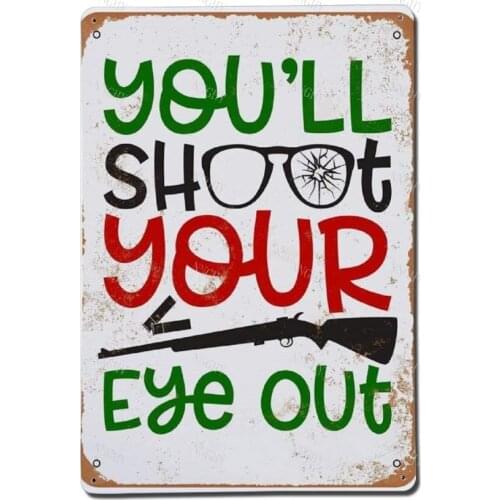 Metal Tin Sign you Can Cast Your Eyes On The Interesting Old-Fashioned Classic Retro Decorative Wall Painting