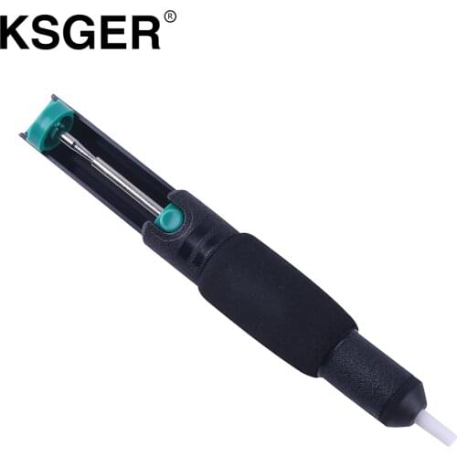 KSGER Rework Desoldering Pump Tin Sunction 35cm-Hg Suction Tin Welding Tools Solder Sucker Desoldering Pump