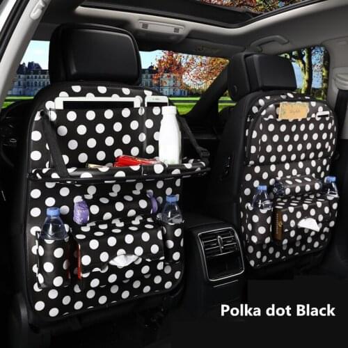 Trunk Organizer Car Folding Storage Bag Seat Back Organizador For IPad Holder Kids Table Accessories Interior Araba Aksesuar