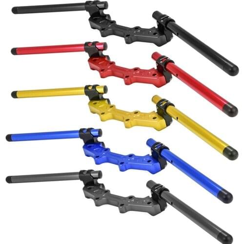 Motorcycle 22mm Adjustable Handlebars Handle Bar with Clamp kit for 2014-2016 Yamaha MT07 FZ07 MT-07 FZ-07 2014 2015 2016