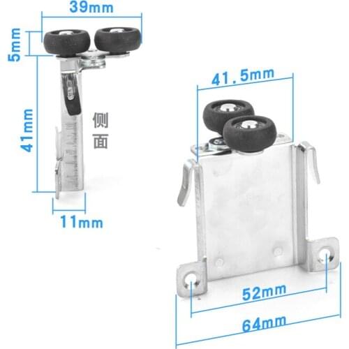 Wardrobe Moving Door top/bottom Open Cam wheel runner roller for Push-pull Door Moving Door Slotted Open Traveling Door Wheel