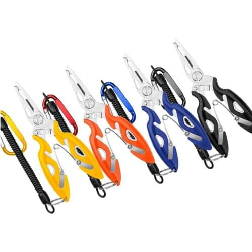 Fishing Plier Scissor For Fishing Line Lure Cutter Hook Remover Stainless Steel Pliers Fishing Scissor Pliers Accessoris