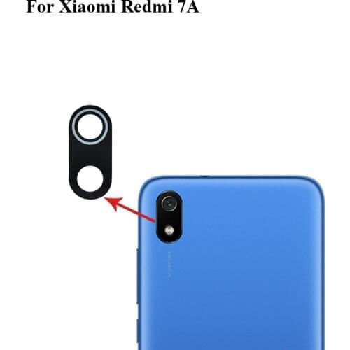 2PCS For Xiaomi Redmi 7A 7 A Replacement Back Rear Camera Lens Glass For Xiaomi Redmi 7A 7 A Parts Redmi7A