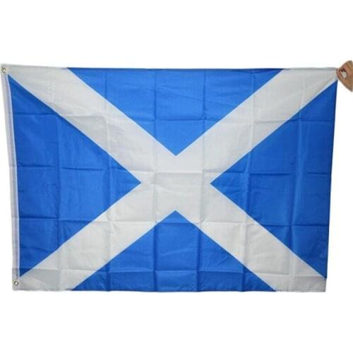 High quality Saint Andrews Cross Scotland Flags Scottish flag flags and banners 90x150cm