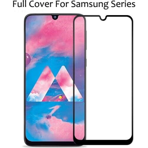 Tempered Glass For Samsung Galaxy A20 A10 A50 A40 A30 M10 M20 M30 Screen Protector for Samsung A70 A80 A60 Full Cover Protection
