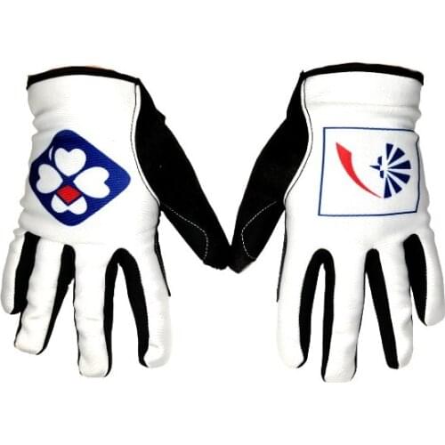 Winter Fleece Thermal 2020 Groupama Fdj Team One Pair Full Finger Cycling Jersey Gloves MTB Road Mountain Gel Gloves