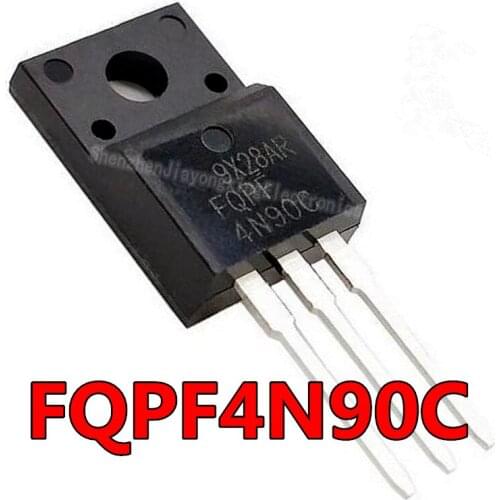 10PCS FQPF4N90C TO-220F 4N90C 4N90 FQPF4N90 TO-220 new MOS FET transistor