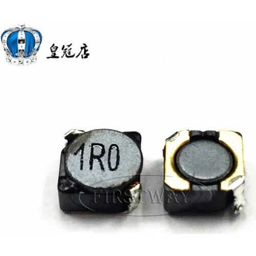10pcs/SMD power inductors 3.8*3.8*1.8MM 3D18 1UH 2A word:1R0 4*4*2MM PS3D18-1R0NT Shielding inductance