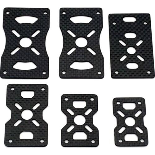3K carbon fiber motor seat 4-6 multi-axis motor 16~30mm tube carbon plate