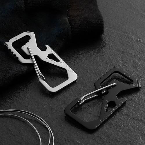 Mountaineering Caving Rock Climbing CarabinerSmall Carabiner Clips Outdoor Camping Multi Tool Fishing Acessories