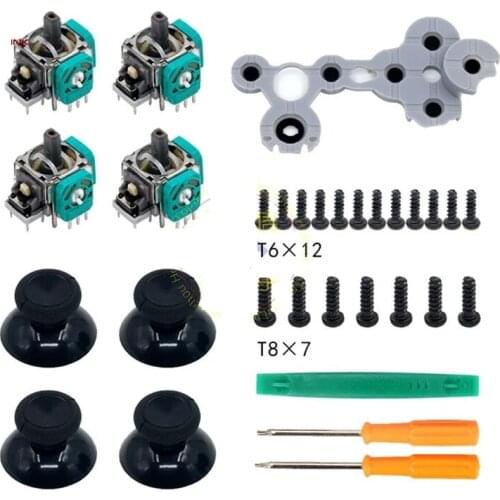 For XBox One 3D Analog Joystick Module Thumbstick Replacement Repair Tool Set For PS4 PS 4 Controller