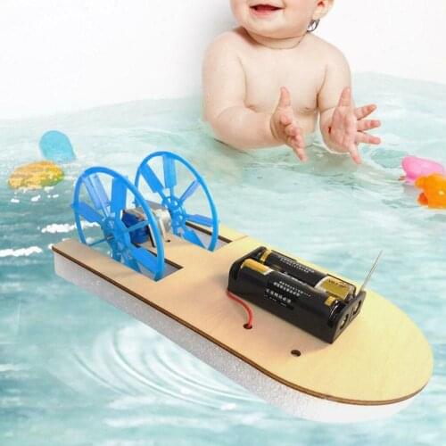 Diy Electronic Assembly Boat Model Toy Scientific Experiment Toy For Kids Gifts Juguetes Para Niños Zabawki Dla Dzieci Speelgoed