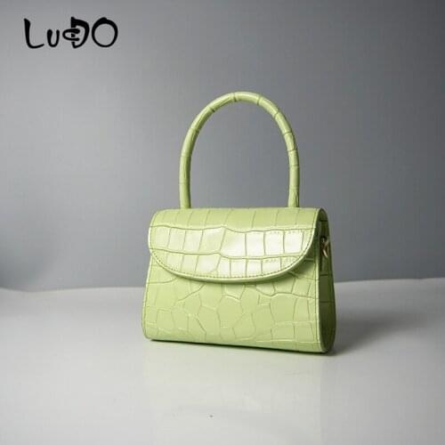 Designer Alligator Womens Handbags High Quality Shoulder Crossbody Bag Small Luxury Handbags Leather Ladies Hand Bag Bolsa Sac