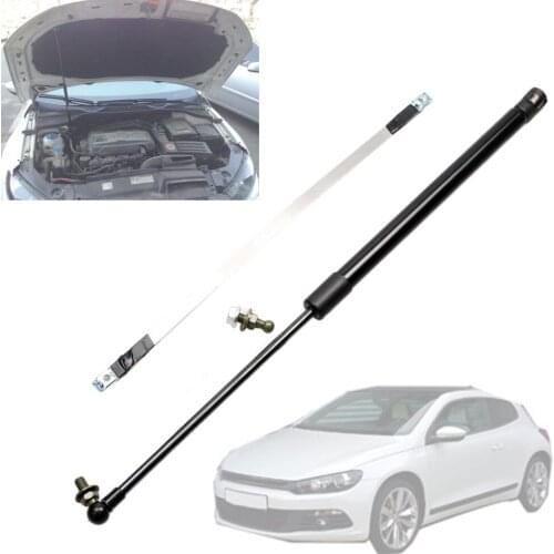 For Volkswagen Scirocco 2008-2017 2x Front Hood Bonnet Modify Gas Struts Lift Support Gas Shock damper