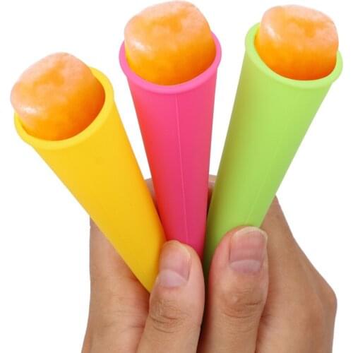 Colorful Ice Stick Maker Ice Cream Molds DIY Silicone Lolly Mould Summer Popsicle Maker