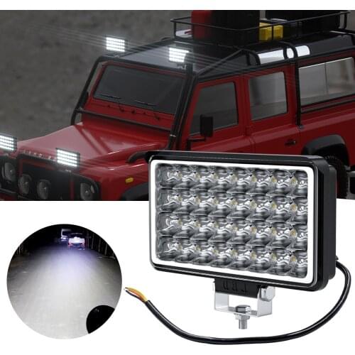 Hot 4-inch Work Light DC12-80V 6500K Flood LED Light Bar Waterproof светодиодный свет бар/рабочий свет for Offroad Truck ATV SUV