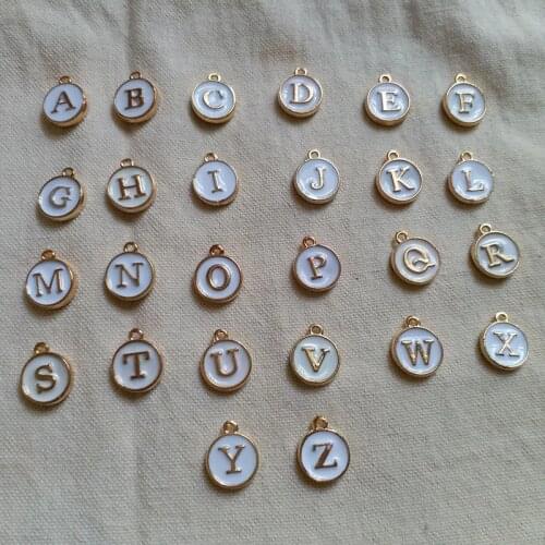 Metal 26 letters patches for clothing Alphabet Name patch Sew on appliques parche for hat bag shoes DIY craft accessories