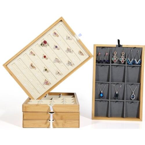 New jewelry display tray bracelet bracelet ring display props silver jewelry storage tray