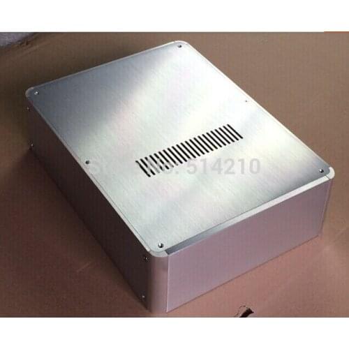 BZ2409H Full Aluminum Enclosure rounded DIY preamp decoder amp headphone amplifier aluminum chassis