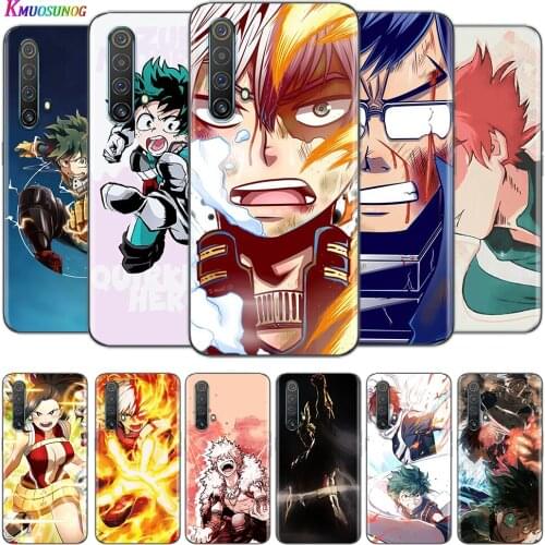 Transparent Cover Anime My Hero Academia For OPPO AX7 A1K A93 A92 A73 A72 A53S A52 A32 A31 A9 A11 A7 A5 2020 Phone Case