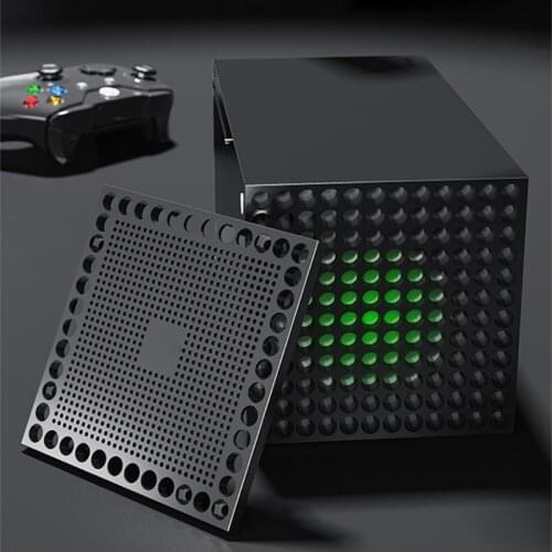 Host Dust Cover For X-box -Series X Multi-Function Heat Dissipation And Dust-Proof Net Earphone Handle Rack Accessories J2HC