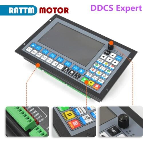 【RU /EU】CNC 4 Axis off-line Motion control for CNC Router Engraving Milling Machine DDCS Expert high precision