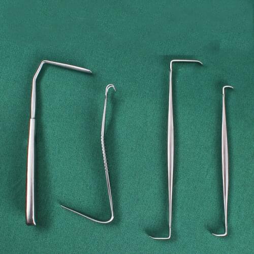 Shanghai Zhonghe Tiangong nose double-headed hook and nose dual-use double-claw hook Korean-style double-headed hook and deep no