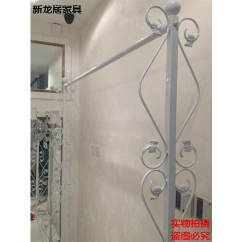 Wrought iron wedding console wedding dress show