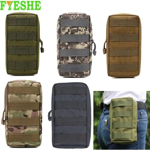 Tactical Molle Pouch Bag Utility EDC Pouch for Vest Backpack Belt Outdoor Hunting Waist Belt Pack Military Accessory Bag