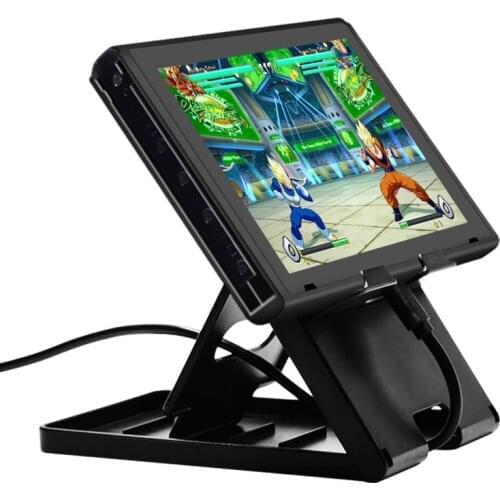 Top Quality Stand Holder Base Foldable Playstand For Nintendo Switch Console Portable multi-angle bracket Compact game rack