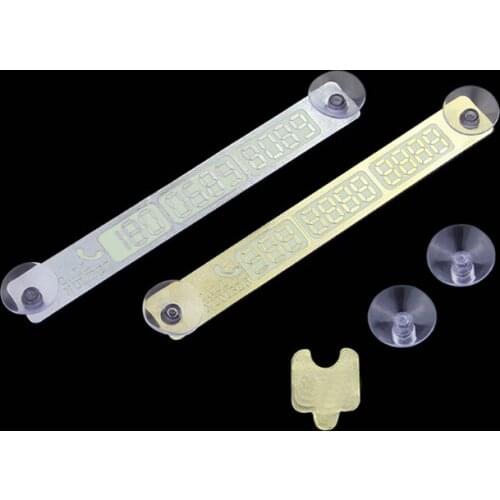 15 * 2cm temporary parking phone number card for Mazda 2 3 5 6 CX5 CX7 CX9 Atenza Axela