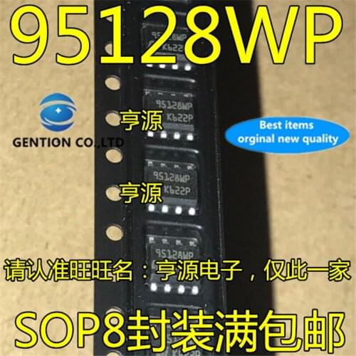 20Pcs M95128-WMN6TP 95128WP SOP8 in stock 100% new and original