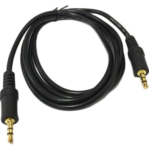 Car AUX audio cable computer MP3 jumper wire3.5mm male to male pigtail 143cm