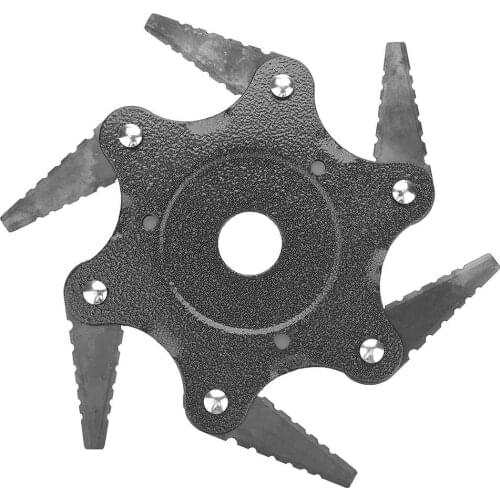 Agricultural Use Coil Chain Brush Cutter Head Grass Trimmer Durable Updated Yard Spring String Trimmers 6 Steel Razor