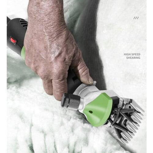 Electric Wool Shear Shearing Sheep Goats Clipper 220V Flexible Pet Hair Shearing Machine Cutter Wool Scissor Farm Supplies