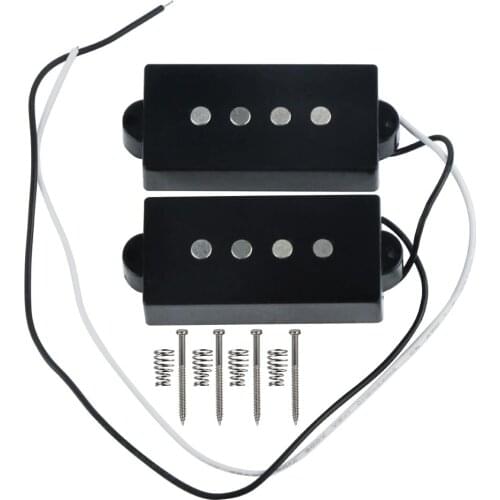 Guitar Pickups Alnico 5 P Bass Pickups Humbucker Pickup for 4 String P Bass Replacement