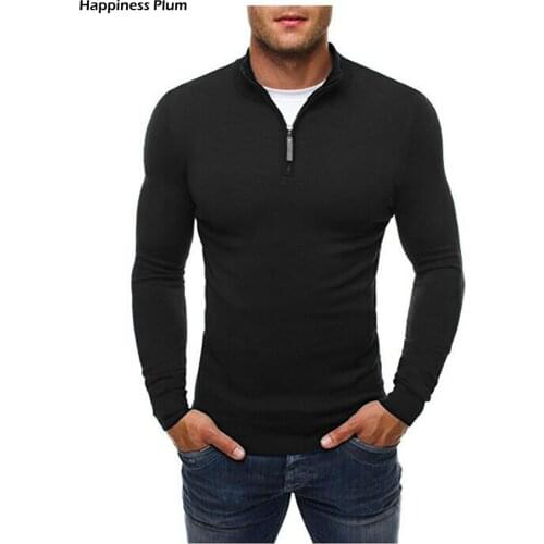 Мужские пуловеры на молнии Happiness Plum China At AliExpress