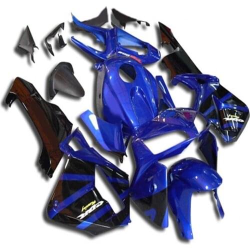 Dor-gifts injection mold Motorcycle Fairing KIT for CBR600RR F5 05 06 CBR 600RR 2005 2006 CB600 100% Fairings set+blue black